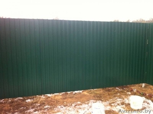 Забор из металлопрофиля 1,7 метра - Изображение #2, Объявление #1427306