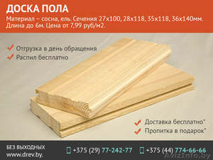 Доска пола.