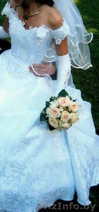Белое свадебное платье б/у - Изображение #2, Объявление #1549173