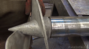 Литые наконечники для самостоятельного изготовления винтовых свай