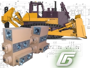 Гидрораспределитель БГМ 3501–26–62 для бульдозеров ЧЕТРА Т-40,  Т-35,  Т-25 