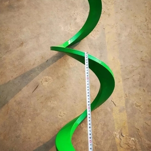 Без осевые шнековые спирали для транспортеров 