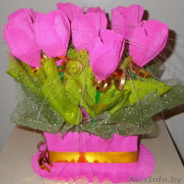 Сладкие букеты из конфет - Изображение #1, Объявление #105568