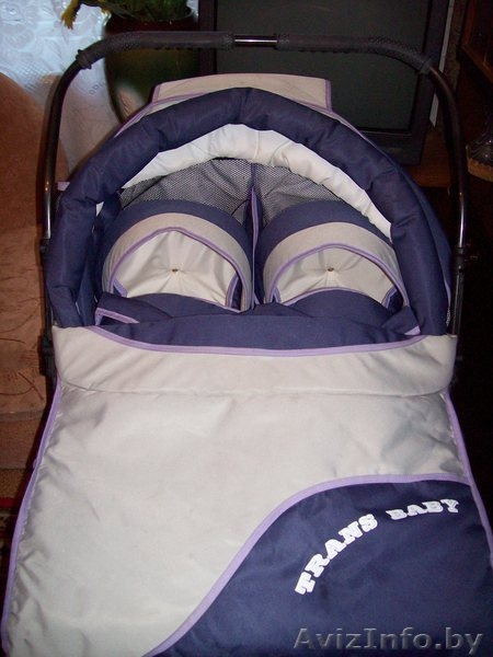 Коляска трансформер для двойни "TransBaby" - Изображение #3, Объявление #165192