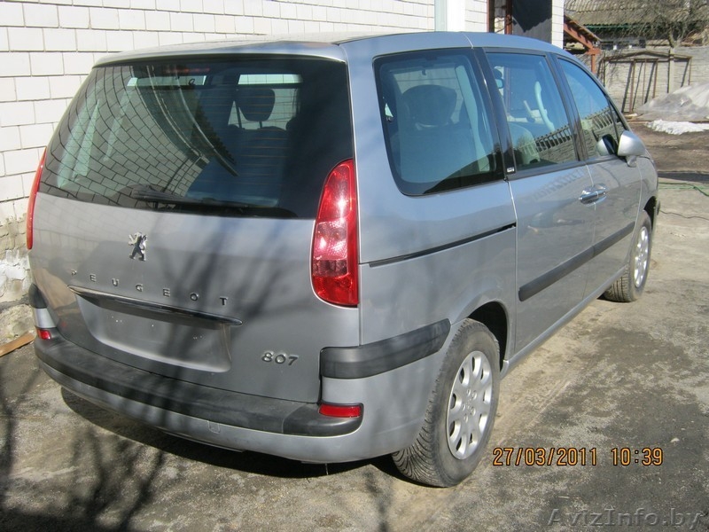 Продаю пежо 807, 2003 года выпуска - Изображение #2, Объявление #210587