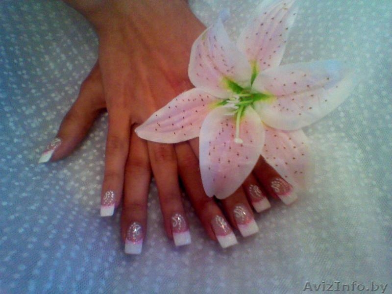Наращивание ногтей на дому. Маникюр. Гомель - Изображение #1, Объявление #315225