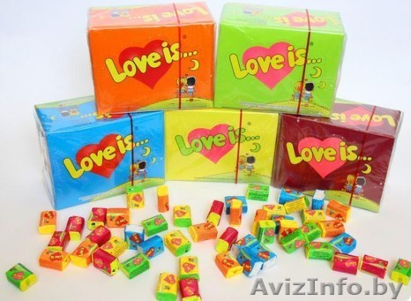 Жвачки LOVE IS в Гомеле - Изображение #3, Объявление #765150