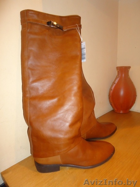Сапоги женские, кожанные, 39 размер - Изображение #3, Объявление #852468