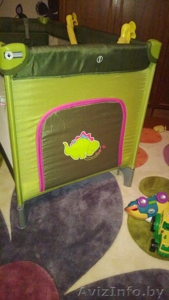 Манеж-кровать 3 в 1+двухсторонний матрас в ПОДАРОК!!! - Изображение #3, Объявление #1010655