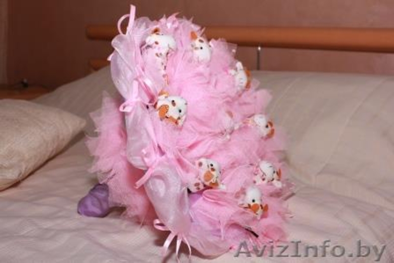 Букеты из мягких игрушек к выписке из Роддома и любому празднику в Гомеле. - Изображение #2, Объявление #1170868