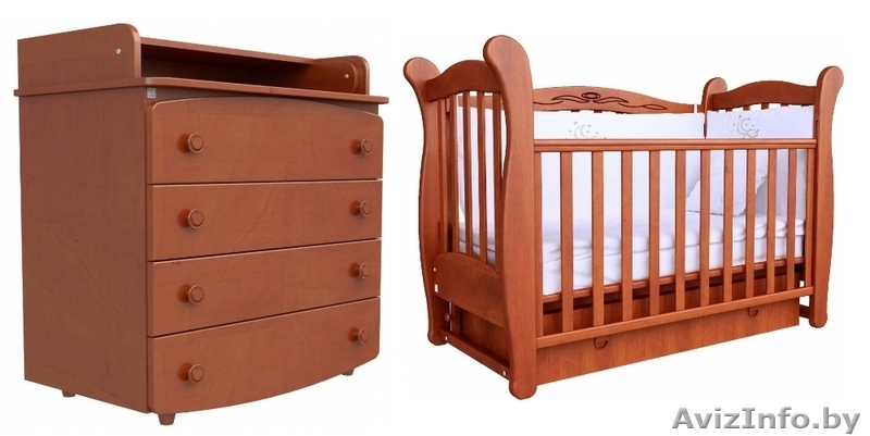 Дуэт Верес ЛД-15 (кроватка + комод пеленатор 90x90) - Изображение #2, Объявление #1172051