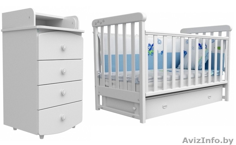 Дуэт Верес "ЛД-12" (кроватка + комод пеленатор 90x60) - Изображение #5, Объявление #1172056