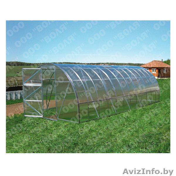 Теплица Дачная-2ДУМ с поликарбонатом  - Изображение #4, Объявление #1266257