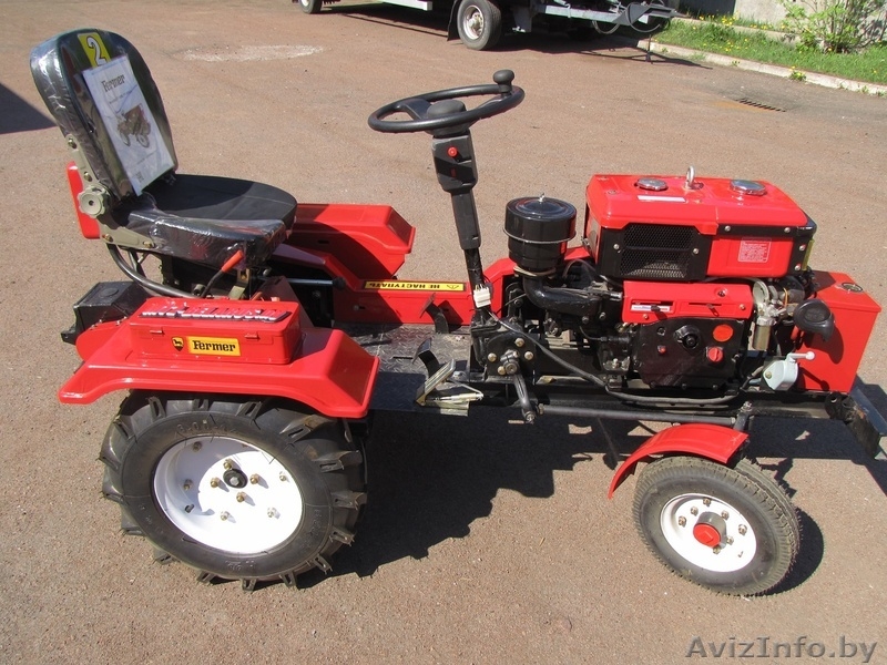 Минитрактор FERMER FT-15DE (дизель) - Изображение #2, Объявление #1268331