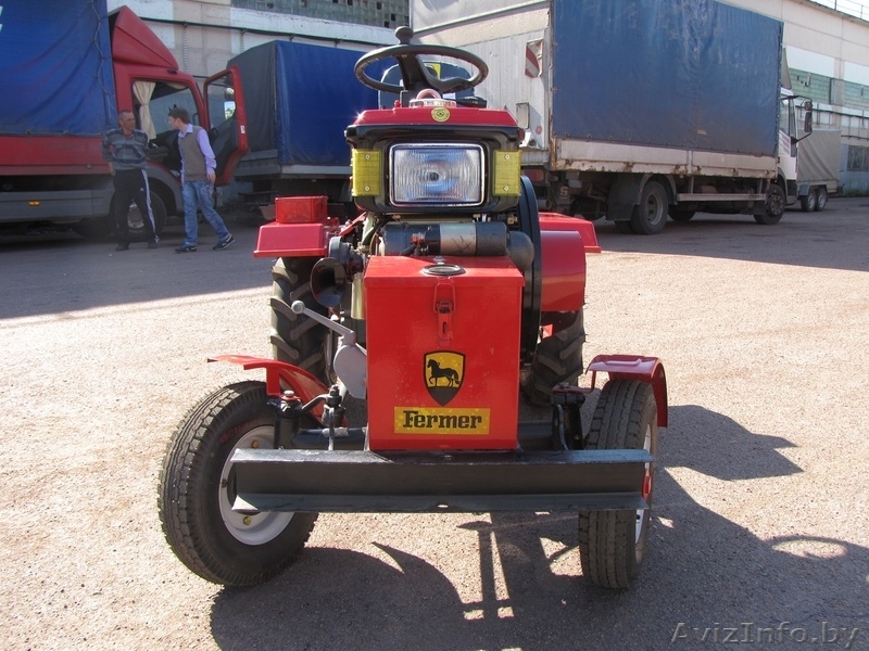 Минитрактор FERMER FT-15DE (дизель) - Изображение #6, Объявление #1268331