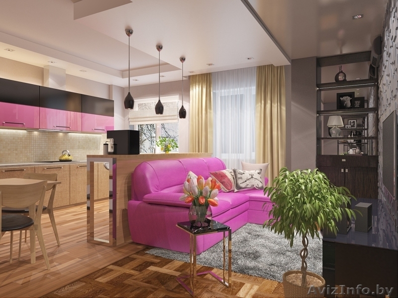 Заказать дизайн интерьера от студии дизайна "Two Apple" - Изображение #3, Объявление #238611