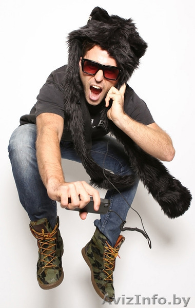  Мягкая, пушистая и симпатичная зверошапка, волкошапка, шапка с ушками, шапоушка - Изображение #6, Объявление #1336058