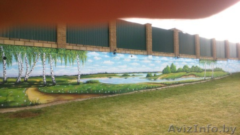 художественная оформление стен - Изображение #1, Объявление #1341262