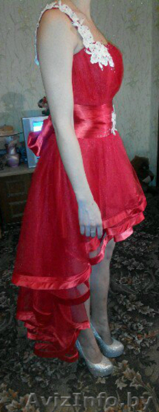 Платье корсет на завязках и замке сзади. Одето один раз на выпускной - Изображение #3, Объявление #1372472