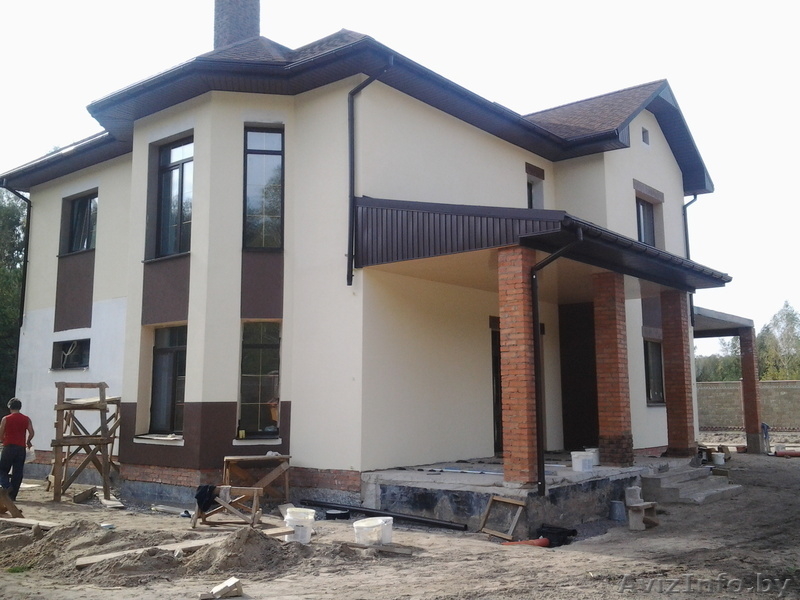 Утепление Фасадов Короед Шуба Покраска Декорации и камень - Изображение #1, Объявление #1433447