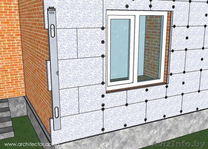 Утепление Фасадов Короед Шуба Покраска Декорации и камень - Изображение #2, Объявление #1433447