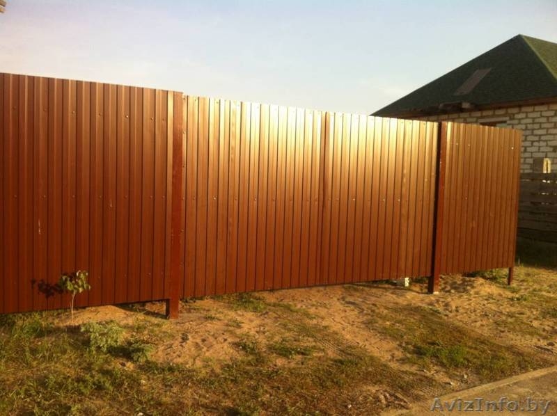 Ворота, калитка из металлопрофиля - Изображение #4, Объявление #1427308