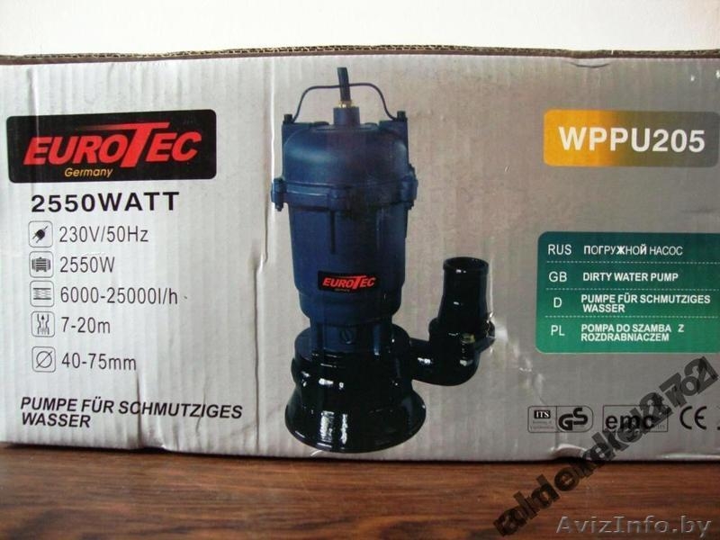 Насос погружной  для откачки грязной воды и канализации - Изображение #5, Объявление #1468953