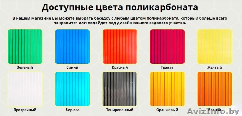 Беседка Агросфера Астра с поликарбонатом - Изображение #2, Объявление #1534329