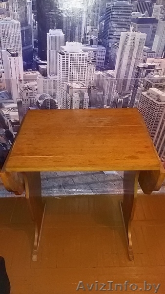 Продам кухонный стол. Хорошее состояние. Массив. Крепкий. Удобный для искользова - Изображение #4, Объявление #1538825