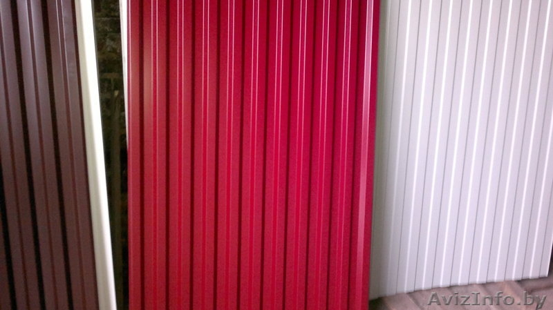 Профилированный лист для забора и крыши. Бесплатная доставка по РБ - Изображение #2, Объявление #1561389