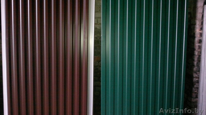 Профилированный лист для забора и крыши. Бесплатная доставка по РБ - Изображение #3, Объявление #1561389