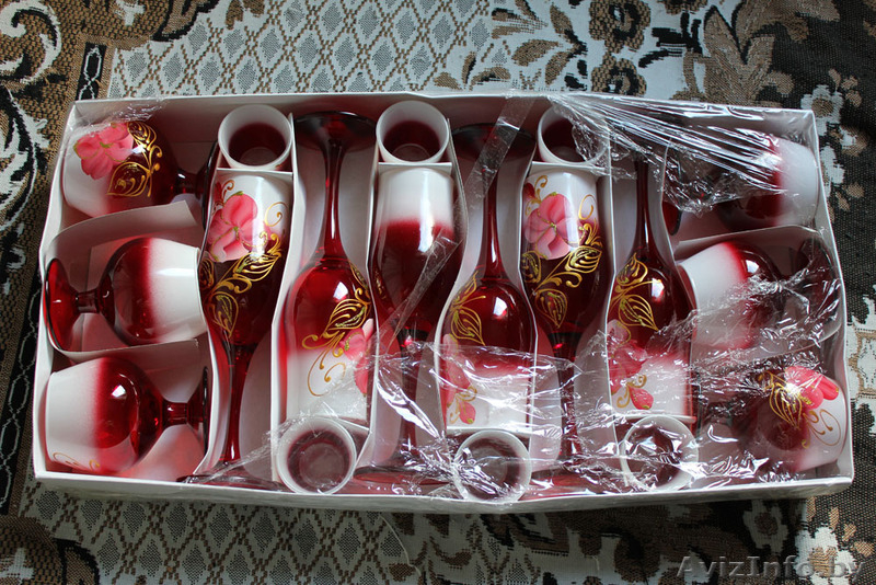 Набор подарочный Гусь Хрустальный. 18 предметов. Новый, в коробке. - Изображение #2, Объявление #1565842