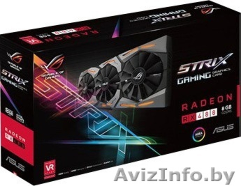 Видеокарта ASUS Radeon RX 480 - Изображение #3, Объявление #1573421