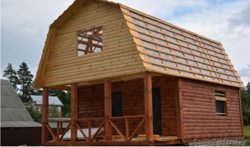 Дом-Баня из бруса готовые срубы с установкой-10 дней недорого Гомель - Изображение #3, Объявление #1616419