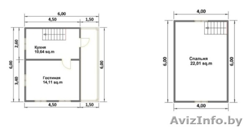 Дом сруб 6х6 Горан из бруса с мансардой установка - Изображение #2, Объявление #1623378