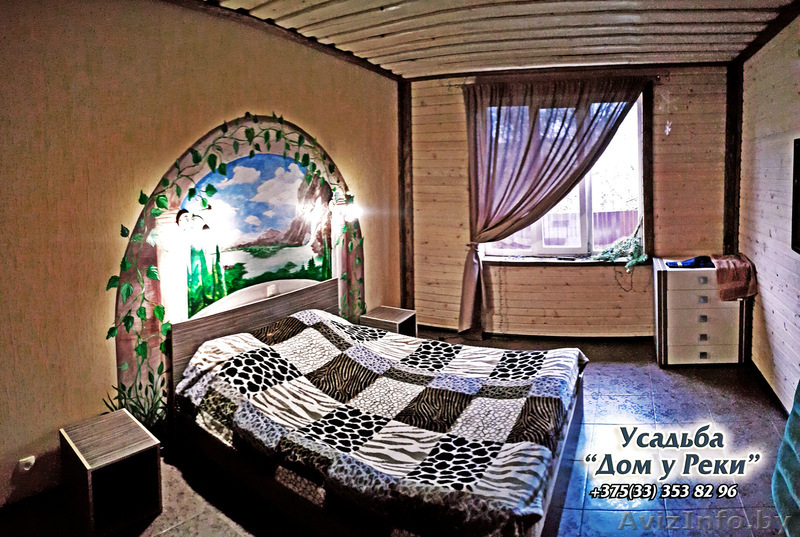 Бюджетный дом на сутки в Гомеле! 5 минут от ЗИП! Усадьба Дом у Реки! 80333538296 - Изображение #3, Объявление #1625637